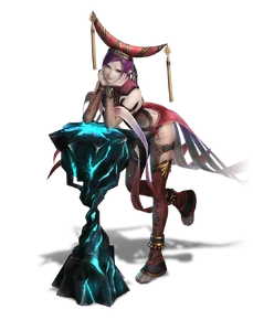 Sacred Treasure 16 (WO4).png (138 KB) Da Ji with the Purging Pestle.