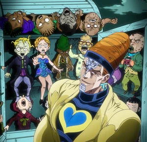 Terence showcases his collection of souls.