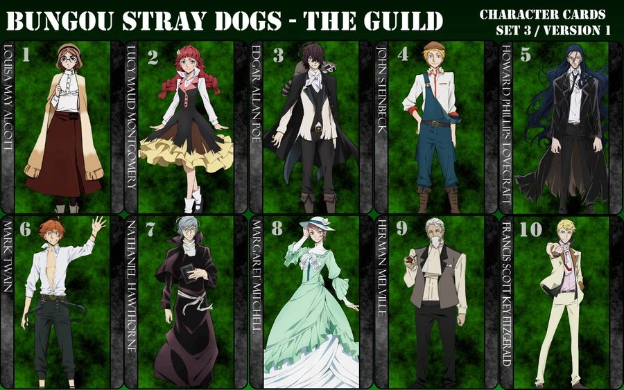 The Guild Bungou Stray Dogs Villains Wiki Fandom Character was so op they had to trap him in a mystery novel while the good stuff was going on. the guild bungou stray dogs