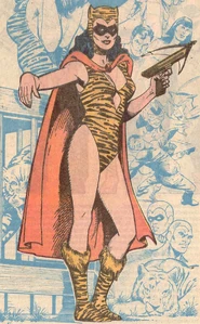 Paula in her first suit