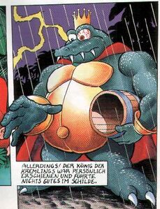 King K. Rool as he appeared in the comics.