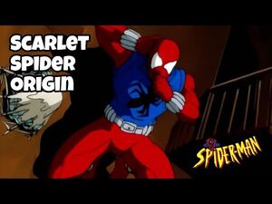 Scarlet Spider & Spider Carnage Origin Story - Spider-Man- The Animated Series (HD)