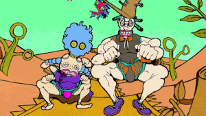 07d.gif (2.89 MB) The brothers in Thoth's style in heir special outro song,