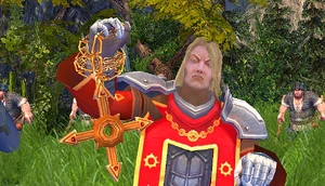 Alaric's first appearance in The Hammers of Fate.