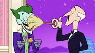Alfred tickles Joker's nose.png (7.06 MB) Joker being tickled in the face by Alfred Pennyworth,