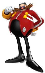 Dr. Eggman's artwork of Sonic Lost World