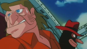 Black Mask and Dolmanstein in 2112: The Birth of Doraemon.