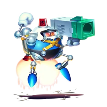 Mecha Knuckles over Heavy Shinobi [Sonic Mania] [Requests]