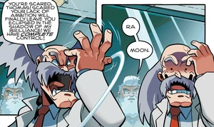 Wily is reminded of Ra Moon