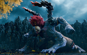 Lord Redmane’s fighting pose