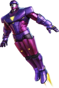 A Sentinel in Marvel Ultimate Alliance 3: The Black Order.