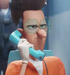 Maxime talking to Gru after the former's defeat and arrest.