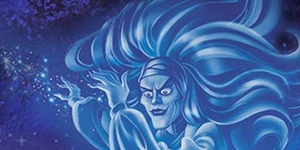 Sarah returning to the world of the living.