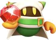 Magolor in Team Kirby Clash Deluxe.