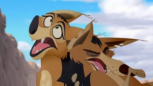 Goigoi crashing into Reirei.