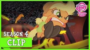 Applejack Rescues Apple Bloom (Somepony to Watch Over Me) MLP FiM HD