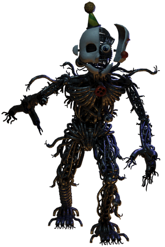 FNAF: SISTER LOCATION — Secret blueprint files for Molten Freddy  (Ennard)