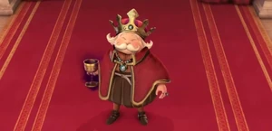 Fractos disguised as King of Accordia's brother