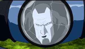 Mr. Freeze's original defeat.