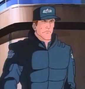 Lt. Hedgecock in the animated series.