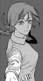 Makima attempting to defeat the Darkness Devil.