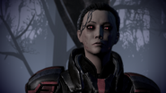 An example of a female Renegade Shepard.