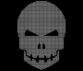 Noir skull 2