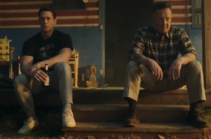 Smith hallucinating his father.