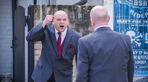 Phil Mitchell vs Stuart Highway.