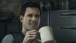 Stoddard's evil smile.