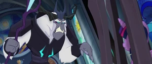 The Storm King meets Twilight Sparkle.jpeg (134 KB) ”What are you supposed to be?” The Storm King meeting Twilight Sparkle. As he asks who she is.