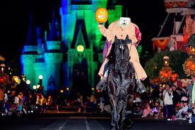 Headless Horseman in Disney Parks.