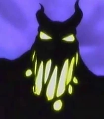 Shadow Blot 3D cutscene close-up.