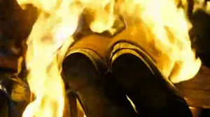 The Caretaker burned to death by his children rebelling against him.