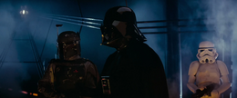 Solo survived the process, however, and Vader turned the frozen smuggler over to Boba Fett.
