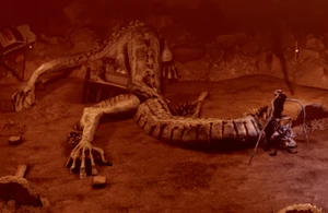 Enzukai's corpse in the Good Ending