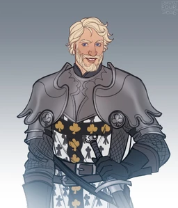 Ser Gerald Gower, one of Edric Storm's current guardians in Lys.