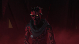 After obtaining the holocron, Ezra and Maul encountered Kanan and Ahsoka fighting the Eighth Brother and two other Inquisitors.