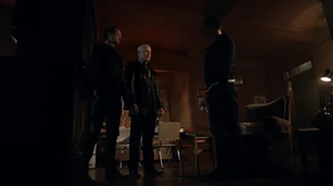 Eobard and Darhk recruiting Merlyn into the Legion of Doom.