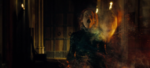 Morgana loses her soul that became imprisoned within Veronica Gorloisen via the Fusion Spell.