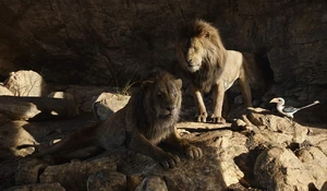 Scar with Mufasa and Zazu