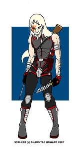 Stalker - the team sociopath.