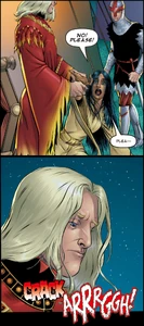Aerion breaking Tanselle's fingers.