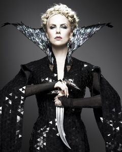 Charlize Theron as Queen Ravenna