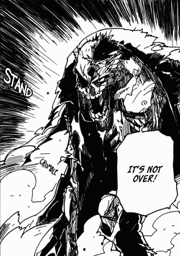 Dogol after the Author's first attack.