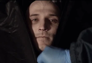 Foster's corpse after being shot by police.