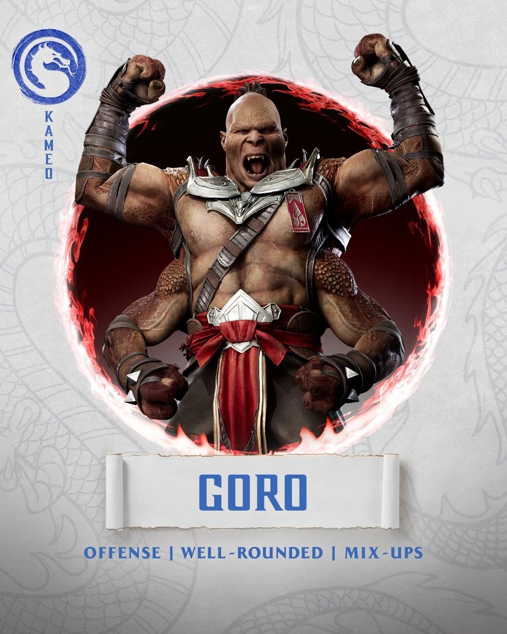 goro mortal kombat 9