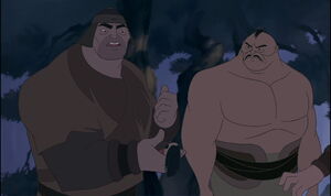 "From the high mountains!"