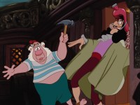 Mr Smee bonk his hammer right into hooks head