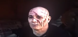 Pinhead as a mortal man.